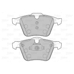 Jeu de plaquettes de frein VALEO 601007 pour FORD, JAGUAR, VOLVO, VOLVO ASIA