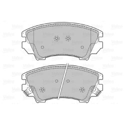 Jeu de plaquettes de frein VALEO 601046 pour BENTLEY, CHEVROLET, HOLDEN et plus encore...