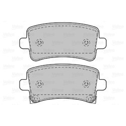 Jeu de plaquettes de frein VALEO 601049 pour BENTLEY, CADILLAC, CHEVROLET et plus encore...