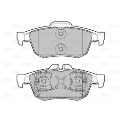 Jeu de plaquettes de frein VALEO 601292 pour RENAULT, SAMSUNG, RENAULT SAMSUNG