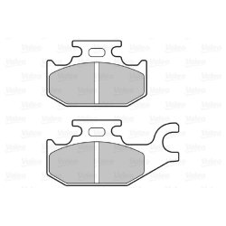 Jeu de plaquettes de frein VALEO 601315 OE 410607103R