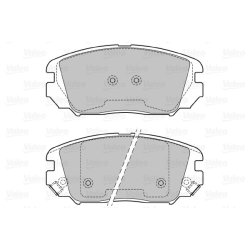 Jeu de plaquettes de frein VALEO 601348 pour HONDA, HYUNDAI, KIA OE 581012EA30
