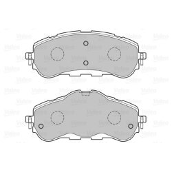 Jeu de plaquettes de frein VALEO 601394 pour CITROEN, VAUXHALL, PEUGEOT, TOYOTA