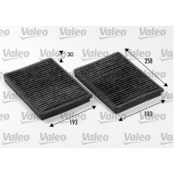 Filtre d'habitacle VALEO 698246 pour ALPINA, BMW B10, D10, 5 OE 0008138