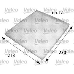 Filtre à air d'habitacle VALEO 698691 pour FIAT PALIO, SIENA OE 7078711