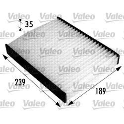 Cabin Air Filter VALEO 698694 OE Ref 1204459