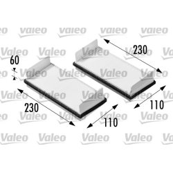 Filtre d'habitacle VALEO 698712 pour VAUXHALL SINTRA OE 1718962