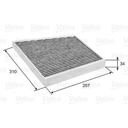 Cabin Air Filter VALEO 698741 OE Ref 2118300018