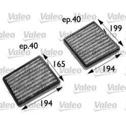 Cabin Air Filter VALEO 698742 OE Ref 2038300318