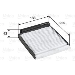 Cabin Air Filter VALEO 698753 OE Ref 8201153808