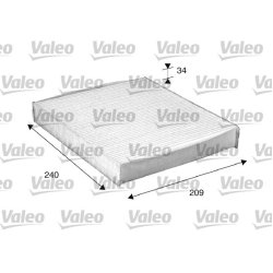 Cabin Air Filter VALEO 698882 OE Ref 1315686
