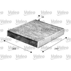 Cabin Air Filter VALEO 698883 OE Ref 1253220