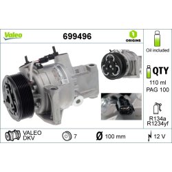 AC Compressor VALEO 699496 OE Ref 926003541R
