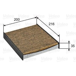 Cabin Air Filter VALEO 701026 OE Ref 272777764R