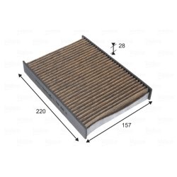 Cabin Air Filter VALEO 701034 OE Ref 6000633303