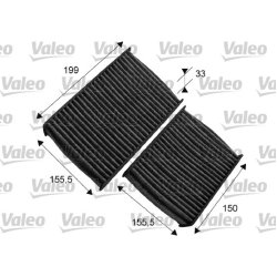 Cabin Air Filter VALEO 715557 OE Ref 1609428180