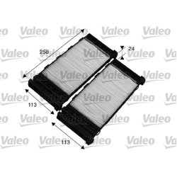 Cabin Air Filter VALEO 715575 OE Ref 272751N626