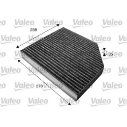 Cabin Air Filter VALEO 715580 OE Ref 8K0819439B