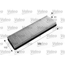 Cabin Air Filter VALEO 715646 OE Ref 002484