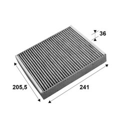 Cabin Air Filter VALEO 715659 OE Ref 13271191