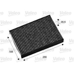 Cabin Air Filter VALEO 715673 OE Ref 6479K9