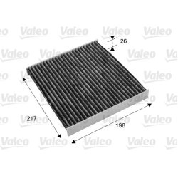 Filtre d'habitacle VALEO 715679 pour MAZDA 6, CX-7 OE GJ6A-61-P11