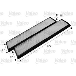 Cabin Air Filter VALEO 715684 OE Ref 1248300118