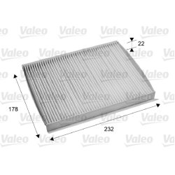 Cabin Air Filter VALEO 715686 OE Ref 71736776