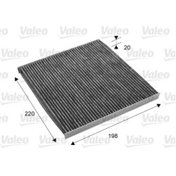 Cabin Air Filter VALEO 715701 OE Ref 0897400850