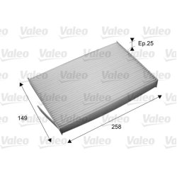 Cabin Air Filter VALEO 715709 OE Ref 278911FC0A