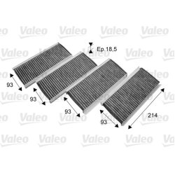 Cabin Air Filter VALEO 715712 OE Ref 64319159606