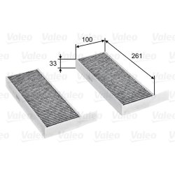 Cabin Air Filter VALEO 715805 OE Ref 9837470680