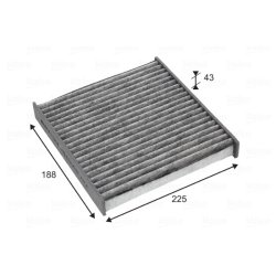 Cabin Air Filter VALEO 715818 OE Ref 8201370532