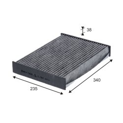 Filtre d'habitacle VALEO 715838 VALEO