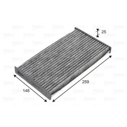 Cabin Air Filter VALEO 715840 OE Ref 278913NL0A