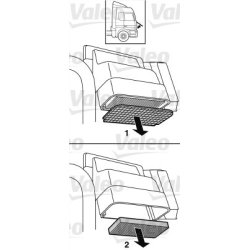 Filtre d'habitacle VALEO 716009 pour camions RENAULT, VOLVO OE 20559447 VALEO