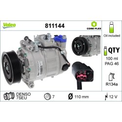 AC Compressor VALEO 811144 OE Ref 4B0260805H