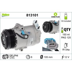 AC Compressor VALEO 813101 OE Ref 1618459