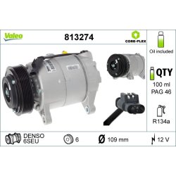 AC Compressor VALEO 813274 OE Ref 5A3F1D1