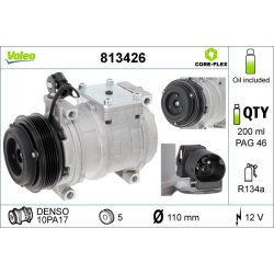 AC Compressor VALEO 813426 OE Ref 1385161