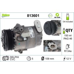 AC Compressor VALEO 813601 OE Ref 1618459
