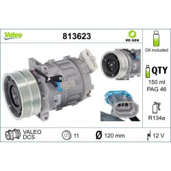 AC Compressor VALEO 813623 OE Ref 60693332