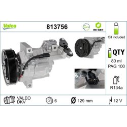 AC Compressor VALEO 813756 OE Ref 926003VD1A