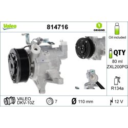 AC Compressor VALEO 814716 OE Ref 73111FJ030
