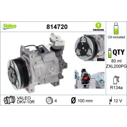 AC Compressor VALEO 814720 OE Ref 73111SA010