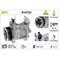 AC Compressor VALEO 814723 OE Ref 73111VA010