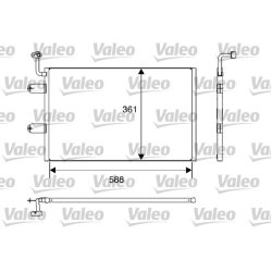 AC Condenser VALEO 817245 OE Ref 6K0820411