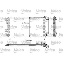 AC Condenser VALEO 817547 OE Ref 1490572