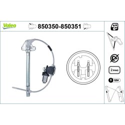 Lève-vitre VALEO 850350 pour RENAULT, MEGANE OE 7700834343 VALEO