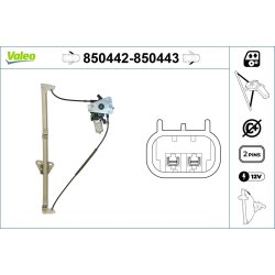 Lève-vitre VALEO 850442 pour VW TRANSPORTER OE 701837461A VALEO